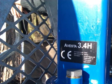 Vyvážečka za malotraktor Avesta 3.4 H