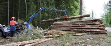 Vyvážečka za malotraktor Avesta 4.2 H
