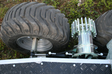 Hydraulický pohon kol