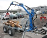 Vyvážecí přívěs za čtyřkolku Avesta MS38