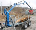 Vyvážečka za čtyřkolku Avesta Vagnen MS38