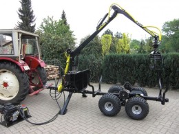 Vyvážečka Vahva Jussi za traktor