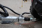 Vyvážečka s brzdou za čtyřkolku a malotraktor