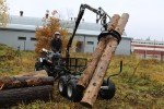 Vyvážečka za čtyřkolku nebo malotraktor