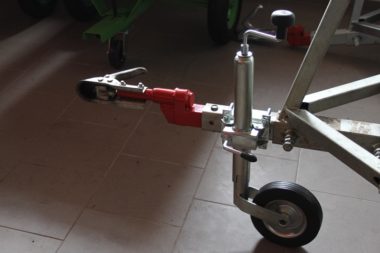 Podpěrné kolečko k přívěsům za čtyřkolky