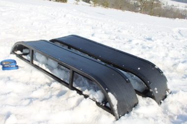 Lyže pro přívěs Dělník