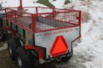 Zvýšené bočnice - Přívěs za čtyřkolku Profi - Dělník