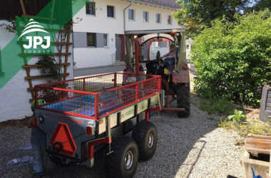 Multifunkční vyvážečka za čtyřkolku Profi Dělník a malotraktor